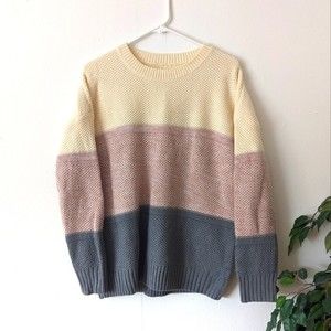 Neapolitan Color Block Sweater